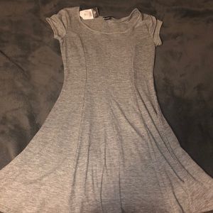 NWT grey skater dress